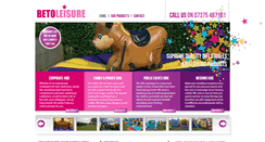 Desktop Screenshot of betoleisure.co.uk